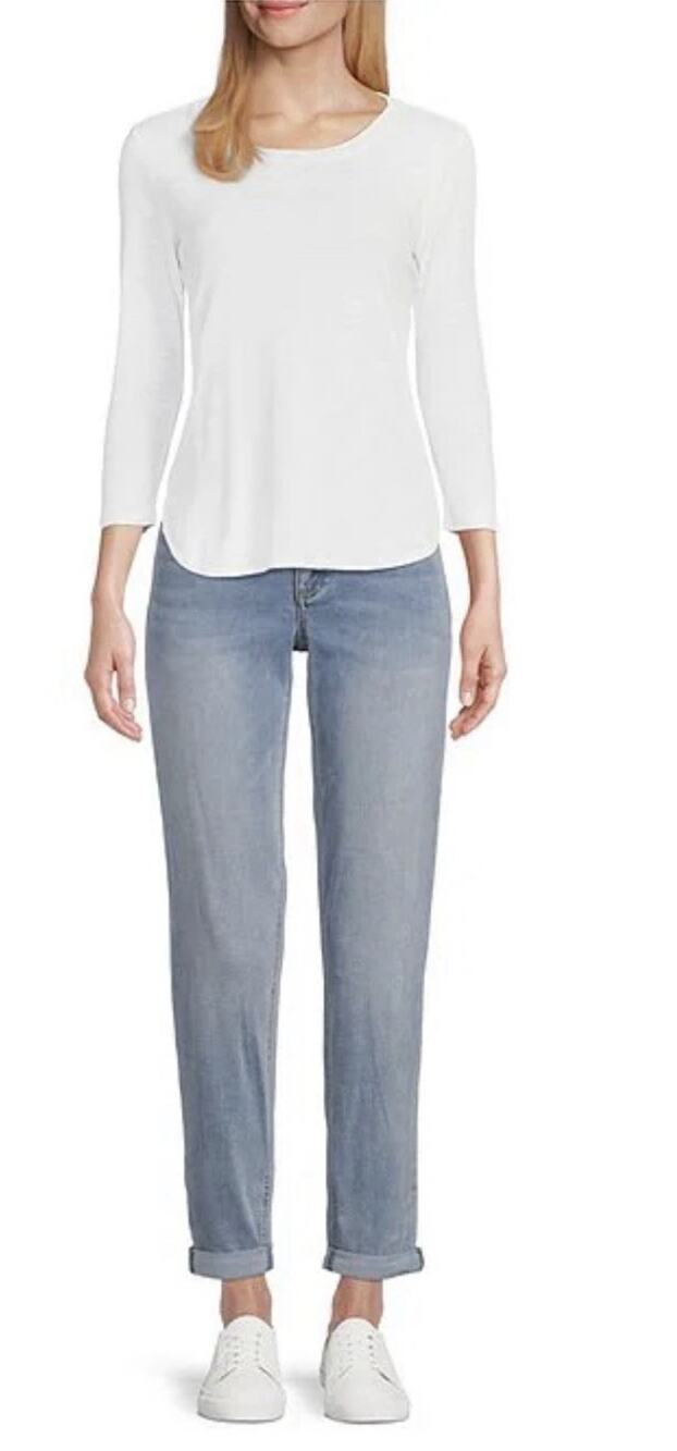 Tommy Bahama Leila Indigo Slim Boyfriend Jeans Mid Rise Blue Size 10/28